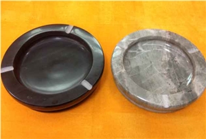 Black Marble Ashtrays, Cigar Ashtrays,Huaan Jade Ashtrays