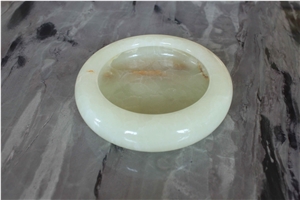 Onyx Ash Tray, Green Onyx Ashtray