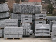 Curbstone, Grey Granite Italy Kerbstone