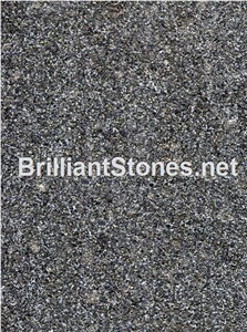 Black Basalt G684 Sandblasted Tile, G684 Fuding Black Basalt Slabs & Tiles