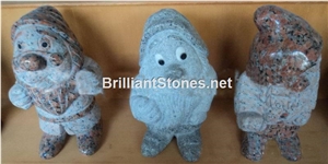Seven Dwarfs Granite Statues for Garden/Disney