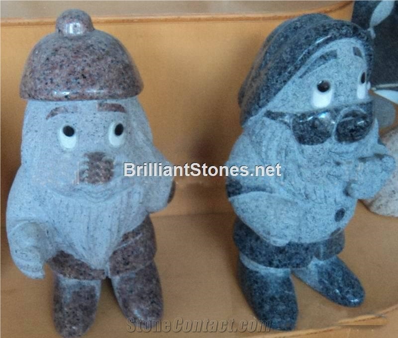 Seven Dwarfs Granite Statues for Garden/Disney