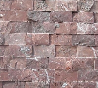Ege Bordo Marble & Rosso Laguna Marble Polished Pebbles