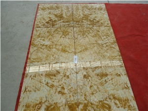 Fantastic Gold Composite Marble Tiles