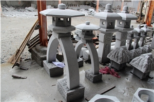 Stone Lantern, G603 White Granite Lantern