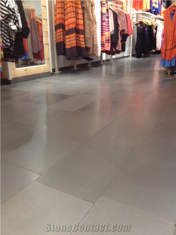 China Grey Basalt Slabs & Tiles