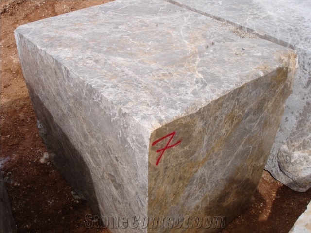 Grey Emperador Marble Blocks, Turkey Grey Marble