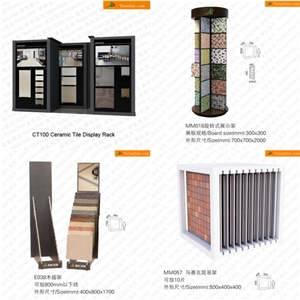 Marble Stand,Granite Display Stand, Natural Stone Display Rack, Stone Sample Board