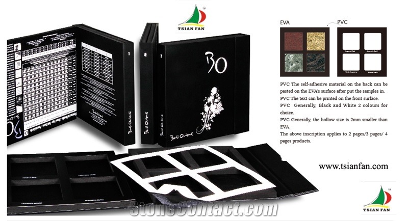 Sample Case, Sample Boards, Stone Sample Book, Granite Box,Cardboard Boards