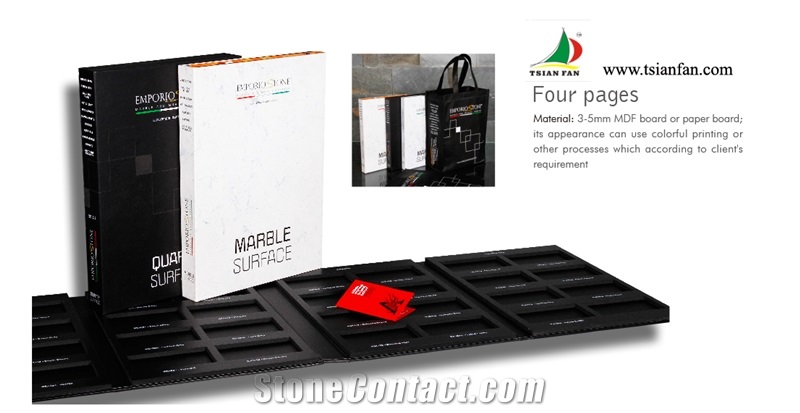 Sample Case, Sample Boards, Stone Sample Book, Granite Box,Cardboard Boards