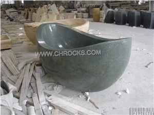 Black Granite Bathtub / Honed or Polished Finished Bath Tubs