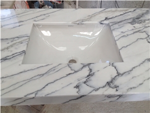 Bianco Venato Marble Tiles & Slabs, White Polished Marble Flooring Tiles, Walling Tiles