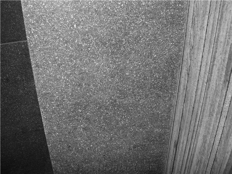 Galaxy Black Granite Tiles & slabs, Natanz Black Granite polished floor covering tiles 