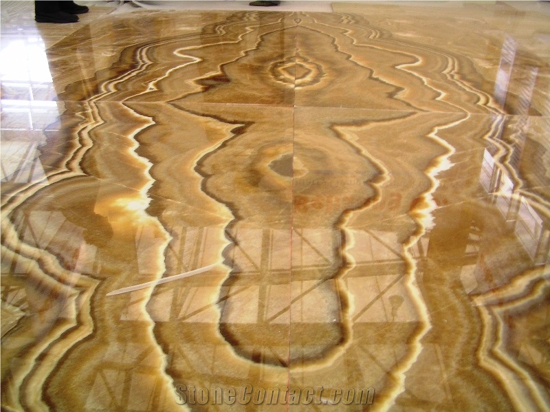 Honey Onyx Slabs & Tiles, Yellow Onyx Floor Covering Tiles, Walling Tiles