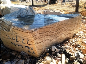 Iran Naghadeh Honey Onyx Blocks, Yellow Onyx Blocks