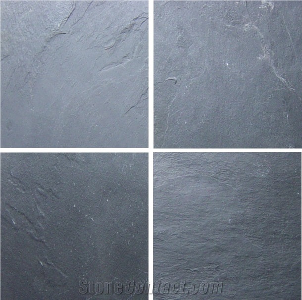 China Black Slate Slabs & Tiles