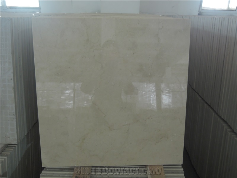 Crema Marfil Composite Marble Tiles, China Beige Marble