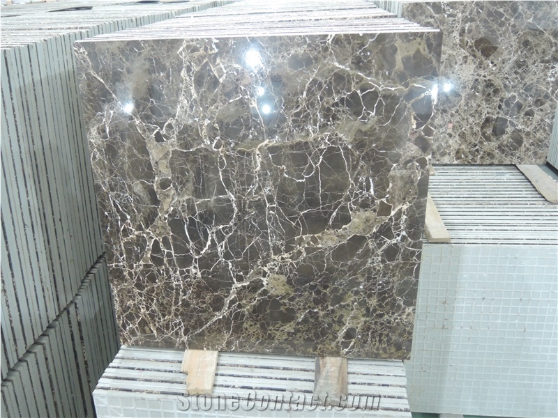 Spain Dark Emperador Composite Tiles, Spain Dark Emperador Marble Slabs & Tiles