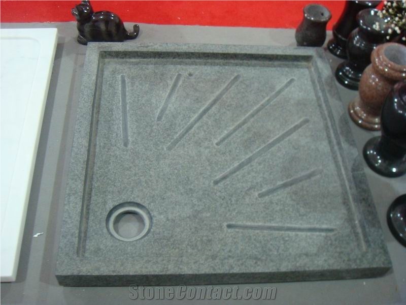 G654 Granite Bathroom Shower Tray Plates