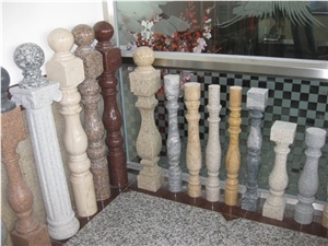 Outdoor Granite Balustrade Railing