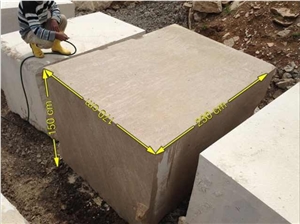 Mocha Cream Marble Blocks