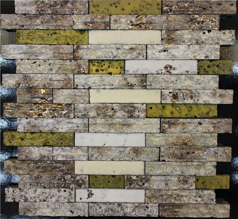 Lava Stone Mosaic
