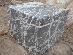 Black Thunder Marble Blocks, Mexico Black Marble