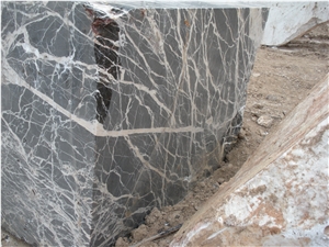 Black Thunder Marble Blocks, Mexico Black Marble