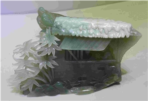 China Handcrafs Jade-Animal Art Works