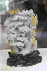 China Handcrafs Jade-Animal Art Works
