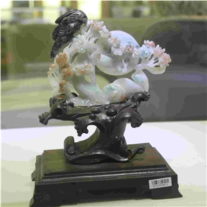 China Handcrafs Jade-Animal Art Works