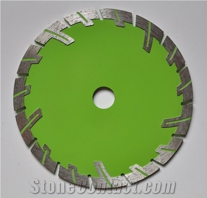 T Shaped Segmented Turbo Saw Blade/Diamond Cutting Disc for Stones