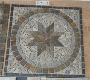 Slate Mosaic Floor Pattern