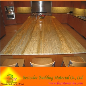 Santa Cecilia Granite Kitchen Island Countertop, Bar Tops