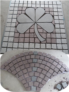 Red Granite Flamed Cobble Stone