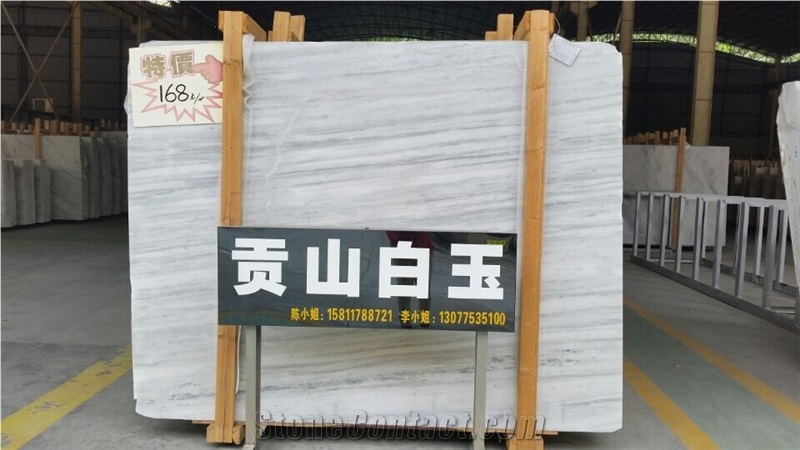 Polished Yunnan White Marble Slabs & Tiles,China White Marble