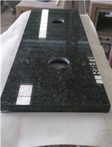 China Butterfly Green Granite Bathroom Countertops