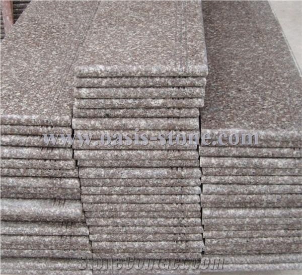 G664 Granite Stairs&Steps,Misty Brown Granite