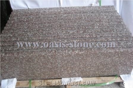G687granite Peach Red,Imperial Granite Stairs&Steps