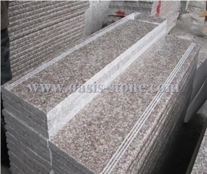 G687granite Peach Red,Imperial Granite Stairs&Steps
