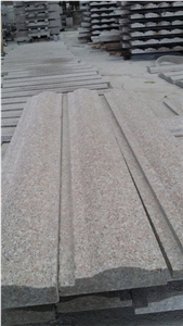 Pink Granite Exterior Wall Moulding