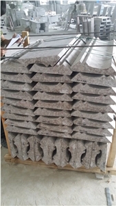 Shaped Pink Granite Window Sills