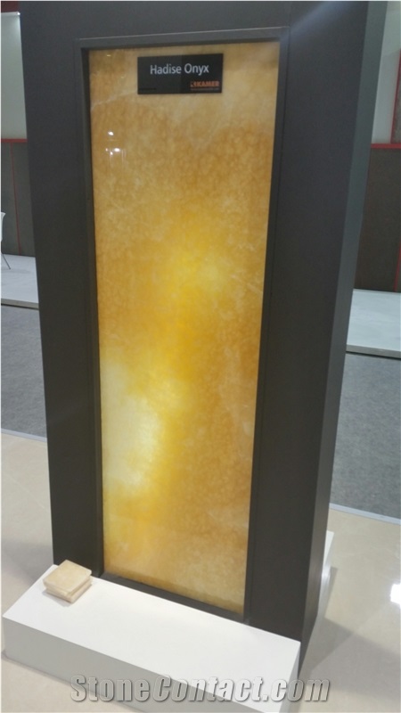 Orange Onyx Slabs , Turkey Yellow Onyx