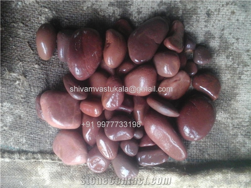 Red Pebble Stone, Pebble Stones Landscaping Stones