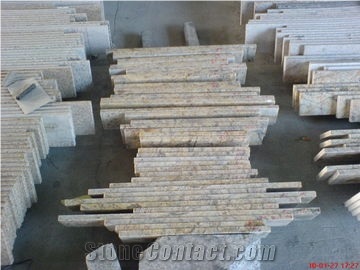 Diamond Like Flower Granite Countertops, Various Designs Are Available