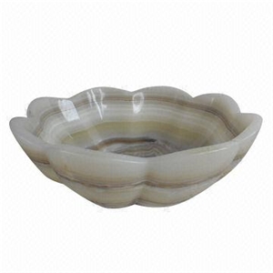 Green Onyx Sink with Different Veins, Small Quantity Order is Welcomed