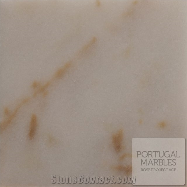 White "Gold" Marble - Type Estremoz - Slabs & Tiles, Portugal White Marble