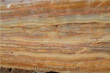 Multi Color Onyx Block, Wooden Onyx Block