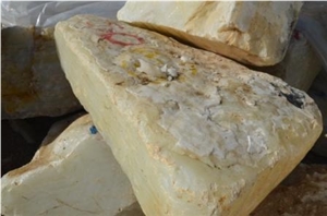 White Onyx Block