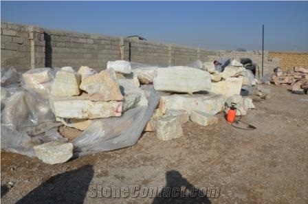 White Onyx Block